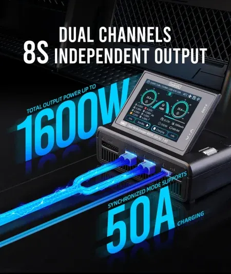 TOOLKITRC M8D TOUCHSCREEN CHARGER 50A TOOLKITRC