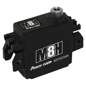 Power HD M8H Micro 8.5kg 8.4V Coreless Metal Geared Servo - Black - Image 1