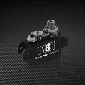 Power HD M8H Micro 8.5kg 8.4V Coreless Metal Geared Servo - Black - Image 2