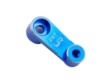 Yeah Racing SERVO HORN 25T ALLOY DARK BLUE