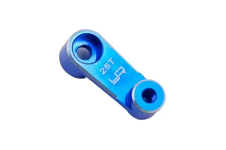 Yeah Racing SERVO HORN 25T ALLOY DARK BLUE YEAH RACING
