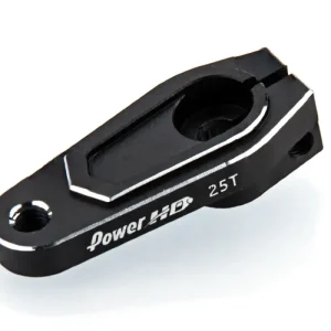 Power HD Aluminium 25T 18mm Servo Horn - Black HUDY