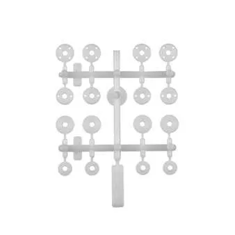 32071_md__02645 RC10TC8 SHOCK PISTONS AND ANTI-ROLL BAR BUSHING TEAM ASSOCIATED