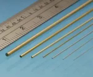 ALBION ALLOY ROUND BRASS TUBE 1MM X 0.3MM (4)