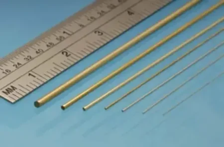 ALBION ALLOY ROUND BRASS TUBE 1MM X 0.3MM (4)