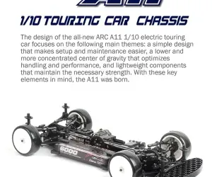 ARC A11 Electric Touring Car Kit
