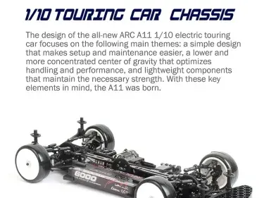 ARC A11 Electric Touring Car Kit