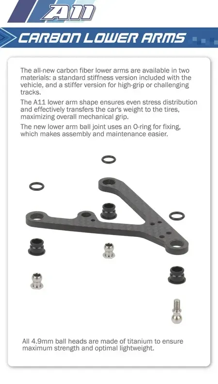 ARC A11 Electric Touring Car Kit