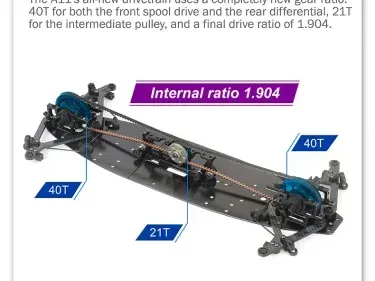ARC A11 Electric Touring Car Kit ARC A11 Electric Touring Car Kit - Image 8