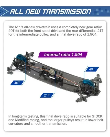 ARC A11 Electric Touring Car Kit