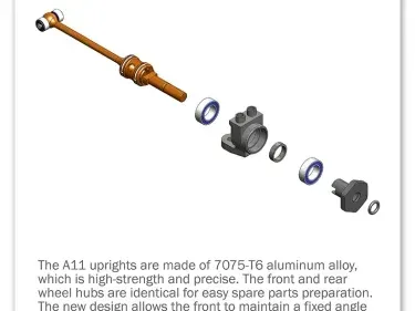 ARC A11 Electric Touring Car Kit ARC A11 Electric Touring Car Kit - Image 15