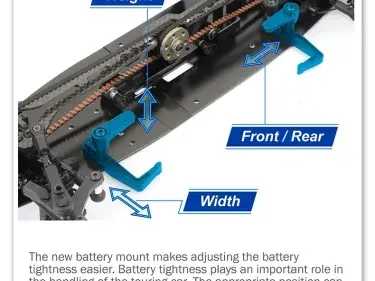 ARC A11 Electric Touring Car Kit ARC A11 Electric Touring Car Kit - Image 17
