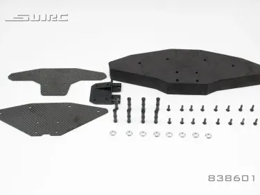 SNRC 86 FRONT BUMPER ASSEMBLY - CARBON FIBRE 838601