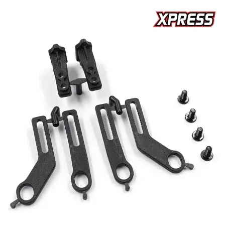 Xpress XP-40262 Composite Rear Post Body Mounts 2pcs for Xtreme/Zoo bodies XP-40262