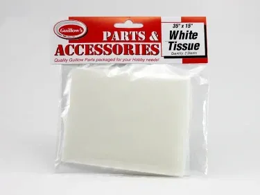 Guillows 15 x 35 Tissue 2pkt Guillows 15 x 35 Tissue 2pkt