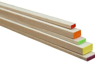 6.5 X 12.5 X 915 BALSA RECTANGULAR STICK