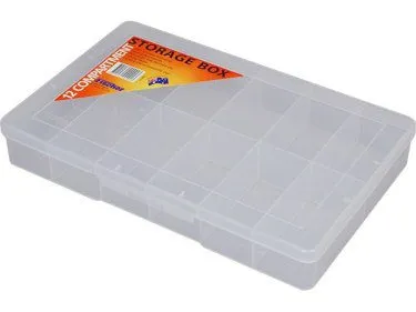 FISCHER 12 Compartment Spare Parts Box - Image 1