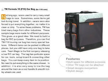 TEAM MAGIC FORMULA F8 SUPRA HAULER BAG - Image 3