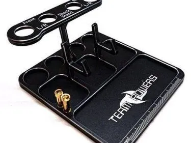 TEAM POWERS Alloy Parts Tray & Phone Holder - Image 1