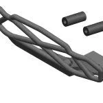 TEAM CORALLY FRONT BUMPER BULL BAR TYPE TEAM CORALLY