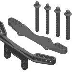 TEAM CORALLY BODY MOUNT SET TEAM CORALLY