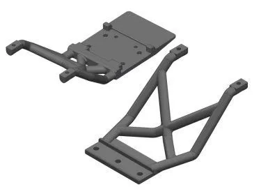 TEAM CORALLY SKID PLATES - Image 1
