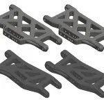 TEAM CORALLY SUSPENSION ARM SET FR-RE TEAM CORALLY