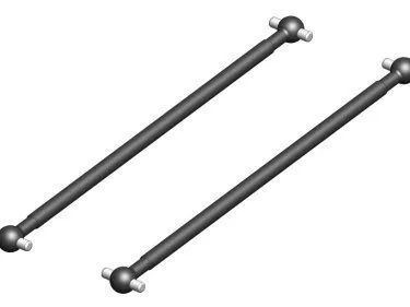 TEAM CORALLY FRONT DRIVE SHAFTS STEEL - Image 1