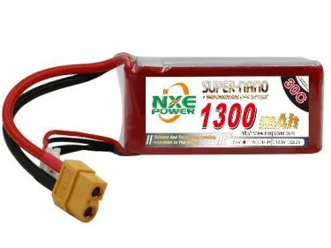 NXE 11.1V 1300MAH 90C W/XT60 - Image 1