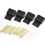 TRAXXAS PLUG MALE 4 PCS TORNADO RC