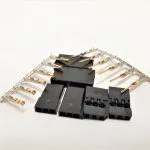 FUTABA CONNECTOR MALE/FEMALE 2 SETS TORNADO RC