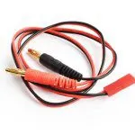 FEMALE JST PLUG W/4MM BULLETS AND 22AWG WIRE 2