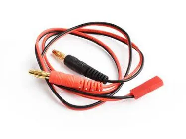 FEMALE JST PLUG W/4MM BULLETS AND 22AWG WIRE - Image 1
