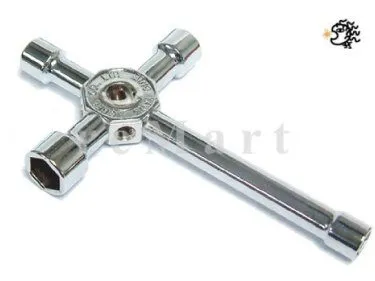 4 WAY CAR WRENCH (1/8 CAR) - Image 1