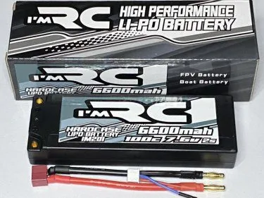 6600 MAH HARD CASE LIPO 7.6V