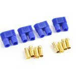 EC3 PLUG FEMALE (4) HOUSING INC BULLETS TORNADO RC