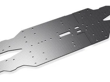 PITLANE HOBBIES T3M LONG-ARM CHASSIS GLASS VERSION - Image 1