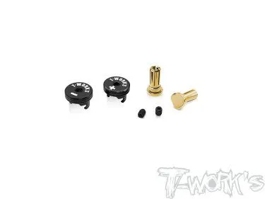 T-WORKS Polarity Heat sink Connector 5mm Plugs - BB