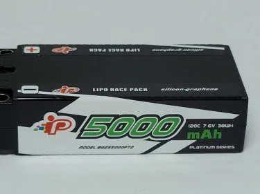 INTELLECT 5000 MAH 7.6V 120C PLATINUM SERIES LIPO BATTERY - Image 1