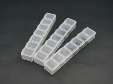 Koswork KOSWORK 7 Compartments Parts Box 165x34x25mm (3 sets) - Image 3