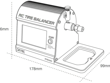 SkyRC Digital Tire Balancer RC Pros for RC Pros - Image 3