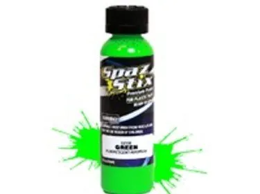 SPAZSTIX FLURO GREEN AIRBRUSH 2OZ - Image 1