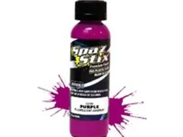 SPAZSTIX FLURO PURPLE AIRBRUSH 2OZ - Image 1
