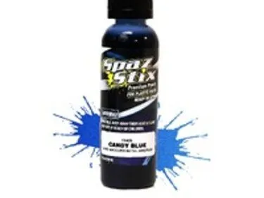 SPAZSTIX BLUE AIRBRUSH PAINT 2OZ - Image 1