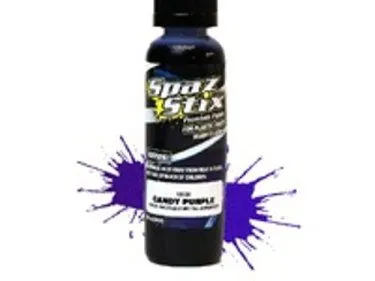 SPAZSTIX HARD ANODISED METAL PURPLE AIRBRUSH 2OZ - Image 1