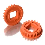 XRAY FIXED PULLEY FOR LAYSHAFT WITH BEARINGS 20T - GRAPHITE (2) - XY305578-O