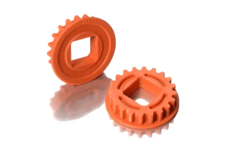 XRAY FIXED PULLEY FOR LAYSHAFT WITH BEARINGS 20T - GRAPHITE (2) - XY305578-O