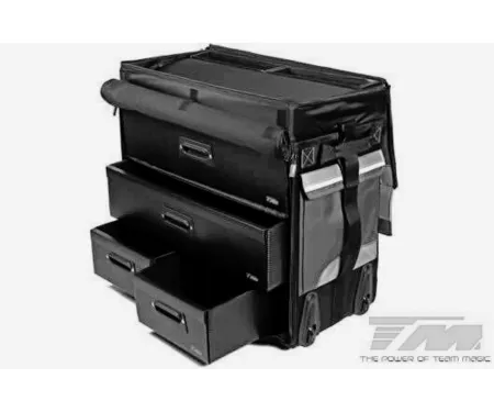 Boîtes de rangement avec roues en plastique transparent 60L VIEW BOX