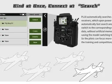 PL18 2.4GHz AFHDS3 18CH Radio System - Image 7