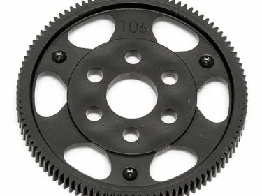 Team Associated, TC SPUR GEAR 106T 64 DPI - Image 1
